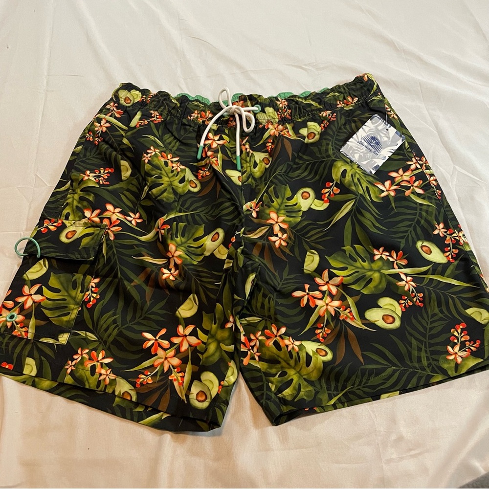 Havana Jim Floral Paradise Swim‎ Trunks